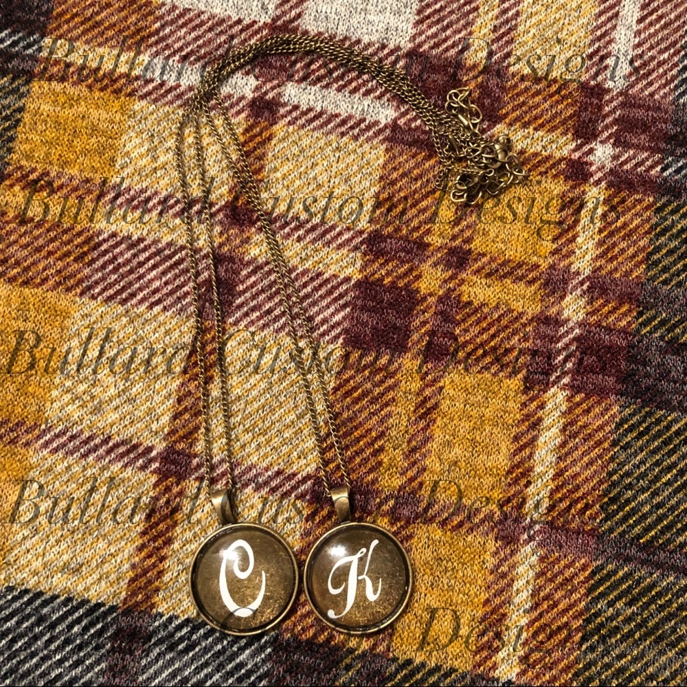 Initial necklace